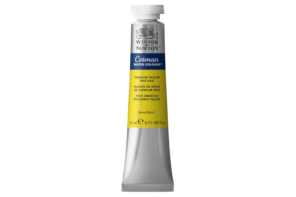 Cotman watercolour 21ml Cad Yellow Pale Hue 119